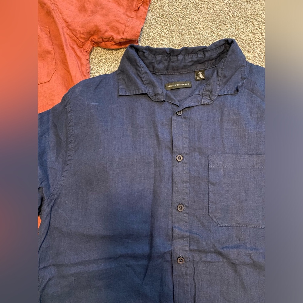 2 Saks 5th Avenue Button Downs - Picture 3 of 6